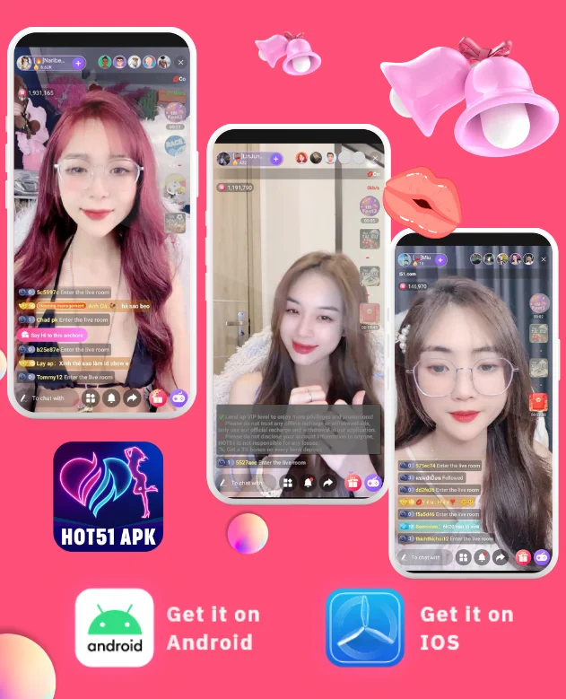 Mengguncang Dunia Livestream: Pengalaman Unik dengan Aplikasi Hot51 Mod dan APK Mod HotLive. The famous app live streaming 2024 2 - Hot51 Livestream -Hot51 APK