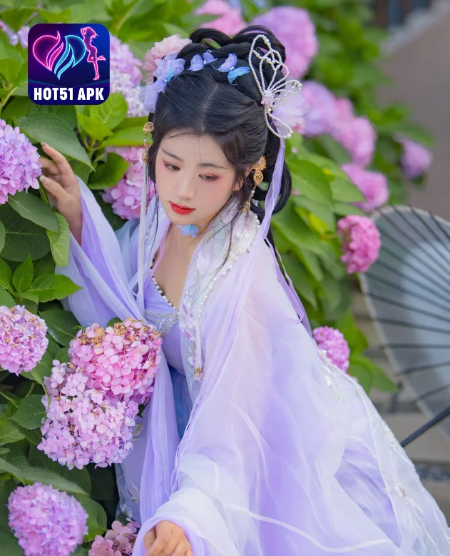 Pesona Keindahan Yun Xi La: Bintang Tionghoa di Puncak Popularitas Hot51 . Beautiful girl Goddess on hot51 4 - Hot51 Yun Xi La -hot51apk