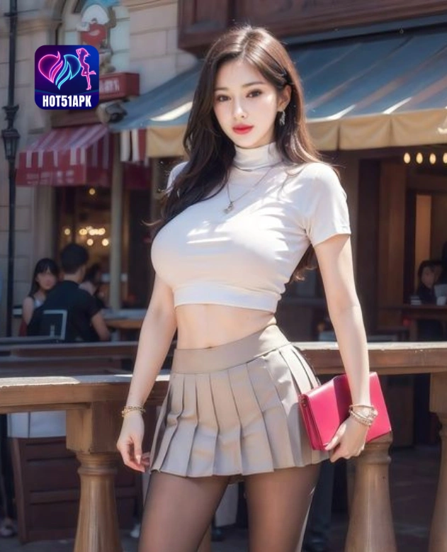 Skirt Female Influencer Hot51 Trendy & Glam 4 - Hot51 Skirt -hot51apk